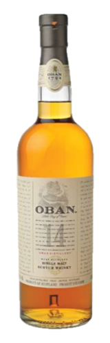 Oban Destillery - Single Malt Scotch Whisky - 14 years 0,7l